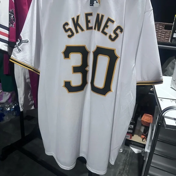 Nike Pirates Baseball Jersey Paul Skenes Brand New With Tags size 2xl $175 tag